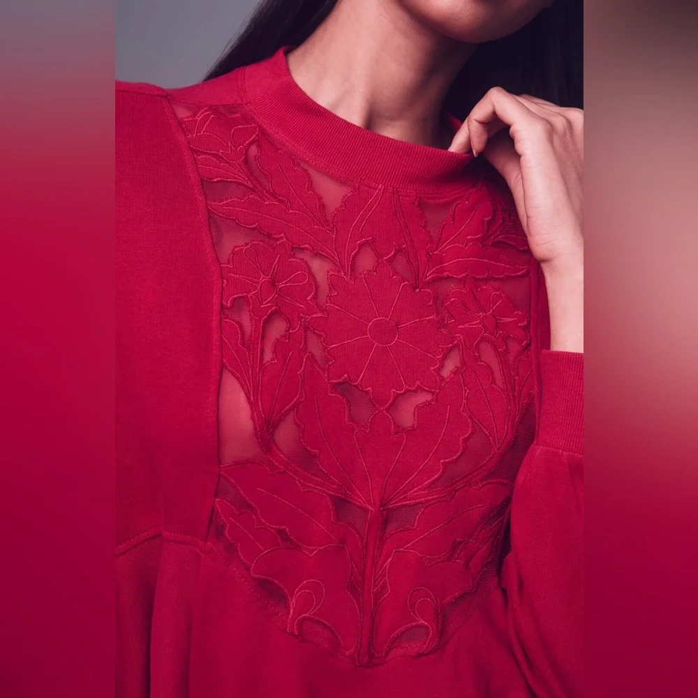 Anthropologie nwt cutwork